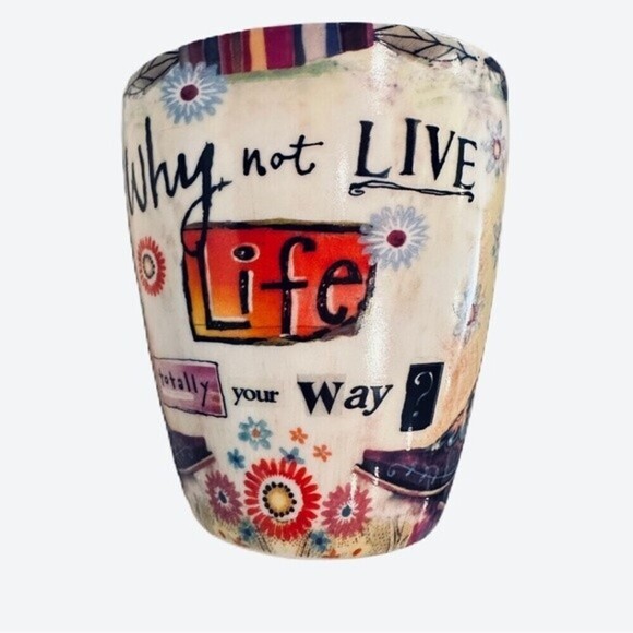 Boot Life Why Not Live Life Totally Your Way Coffee Tea Mug 17 Oz - Picture 10 of 16